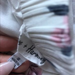 Bell Sleeve Floral Tunic